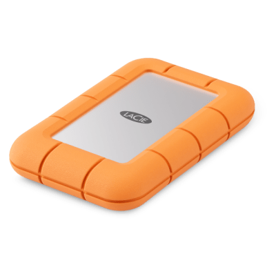 Disco Duro LaCie 2 TB SSD Mini Rugged USB-C, STMF2000400