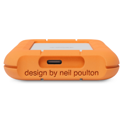 Disco Duro LaCie 4 TB SSD Mini Rugged USB-C, STMF4000400