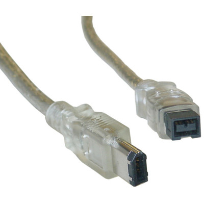 Cable FireWire 9 a 6 pines 1,8 metros blindado Cable FireWire 9 a 6 pines 1,8 metros blindado