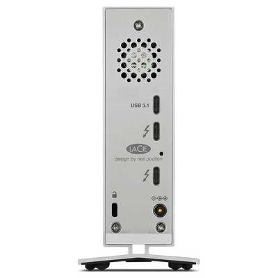 Disco Duro Lacie 6 TB d2 Thunderbolt 3, USB-C y USB3 Disco Duro Lacie 6 TB d2 Thunderbolt 3, USB-C y USB3
