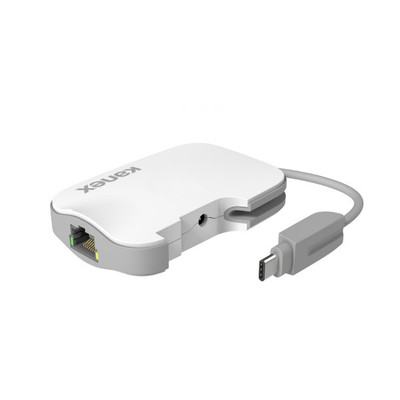 Hub Kanex USB-C a USB3 y Gigabit Ethernet blanco Hub Kanex USB-C a USB3 y Gigabit Ethernet blanco