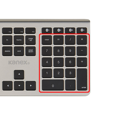 Teclado Kanex Bluetooth en español para Mac e iOS Teclado Kanex Bluetooth en español para Mac e iOS