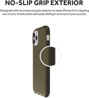 Carcasa para iPhone 11 Pro Max - Survivor Trasnparente/Negra de Griffin