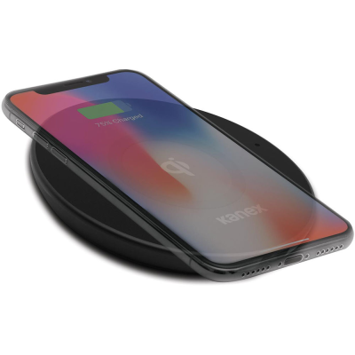 Cargador inalámbrico GoPower Micro USB 10 W de Kanex negro Cargador inalámbrico GoPower Micro USB 10 W de Kanex negro