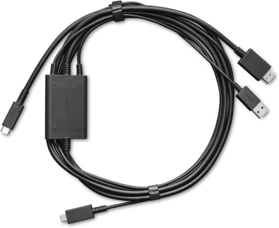 Wacom 3 en 1 Cable para Wacom One 12 y 13, ACK4490602Z