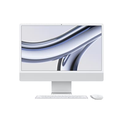 iMac Ret 4.5K 24, M3, 8C CPU, 8C GPU, 8GB RAM, 256GB Silver