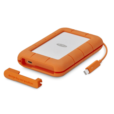 Disco Duro LaCie 2 TB, Rugged Thunderbolt, USB-C y USB3 v2 Disco Duro LaCie 2 TB, Rugged Thunderbolt, USB-C y USB3 v2