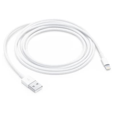 Cable Lightning a USB de Apple 2 mts, para iPhone, iPad, iPod  MD819AM/A