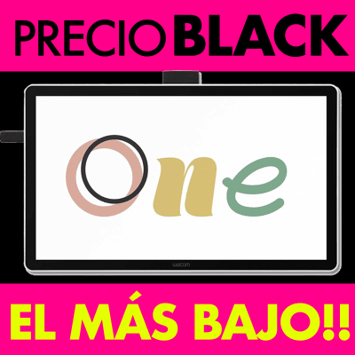 Wacom One Pantalla 14 pulgadas USB-C, DTC141W0