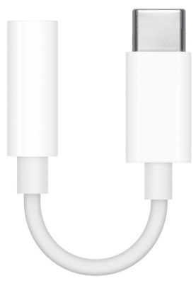 Adaptador USB-C a Jack de audio de 3,5 mm Apple, MW2Q3AM/A
