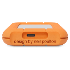 Disco Duro LaCie 2 TB SSD Mini Rugged USB-C, STMF2000400