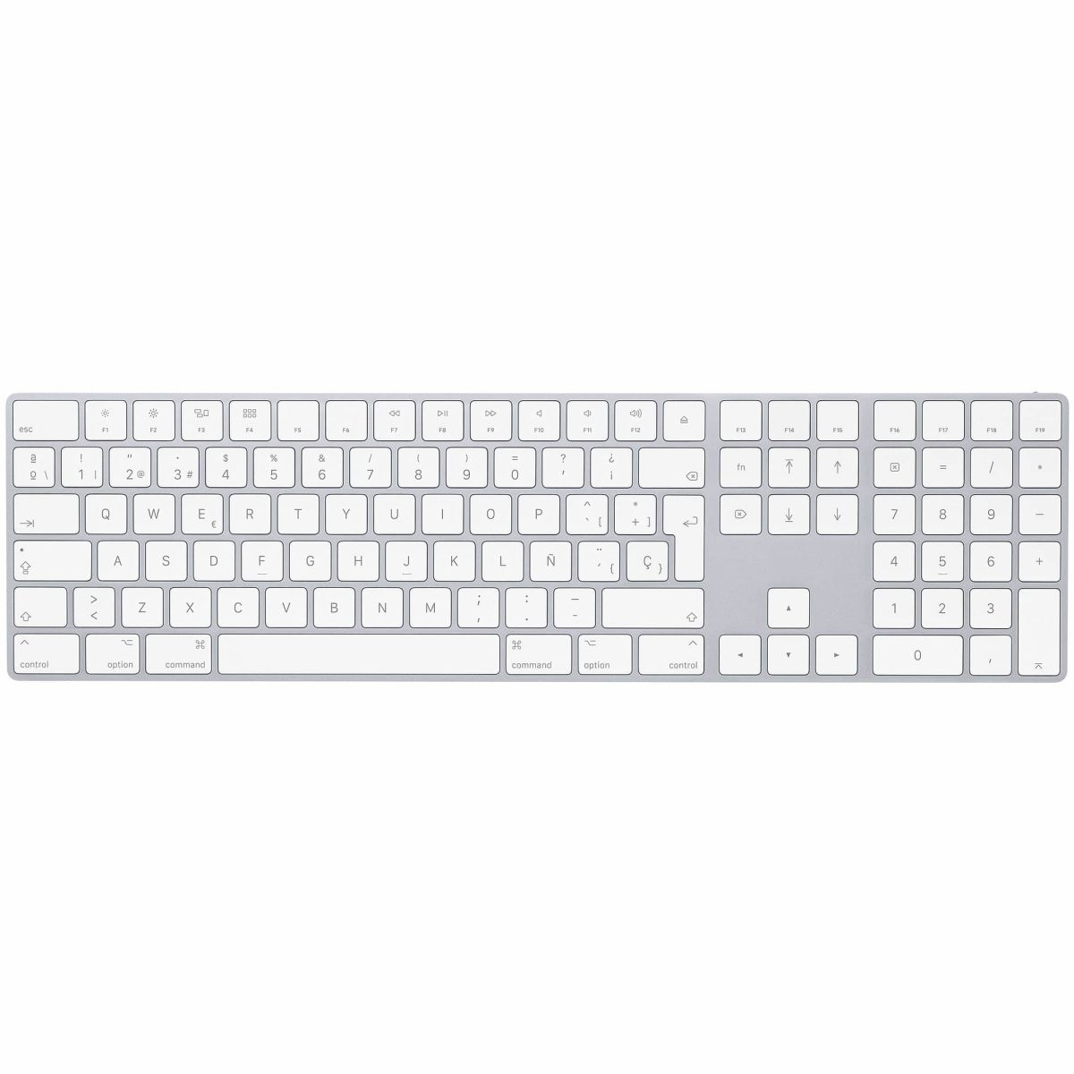 【ホワイト】Apple iPad Magic Keyboard A2261 Magic Keyboard A2261 para iPad Pro 11