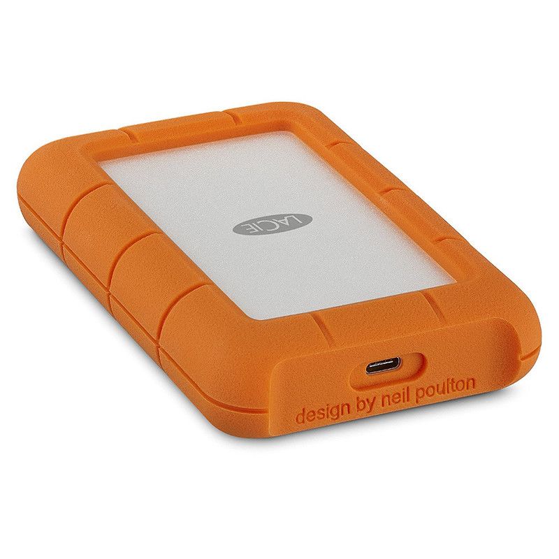 Disco Duro LaCie 5 TB, Rugged USB-C 1