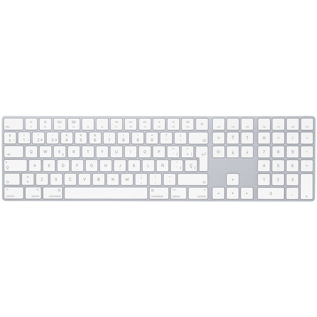 Magic Keyboard con teclado numérico - Español, MXCJ3E/A | SyD