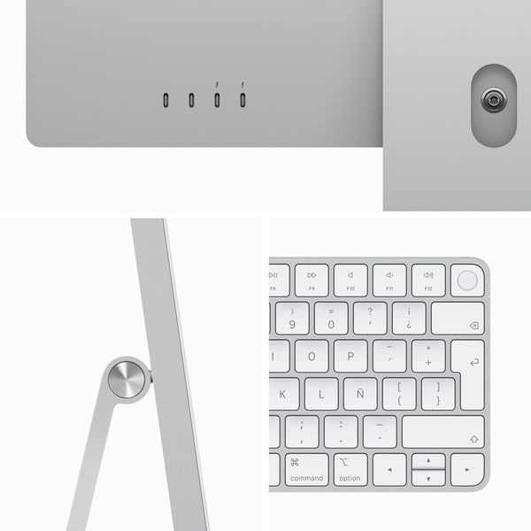 iMac Ret 4.5K 24, M3, 8C CPU, 10C GPU, 8GB RAM, 512GB Silver | SyD