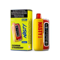 Vaporizador 20000puff cush man strawberry (mango frutilla) Nasty