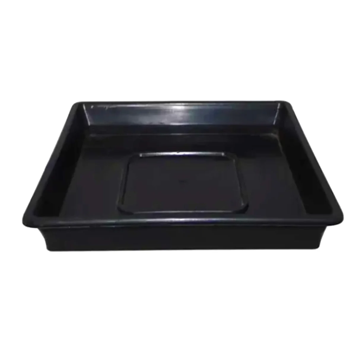 Plato cuadrado negro 11-18Lt1