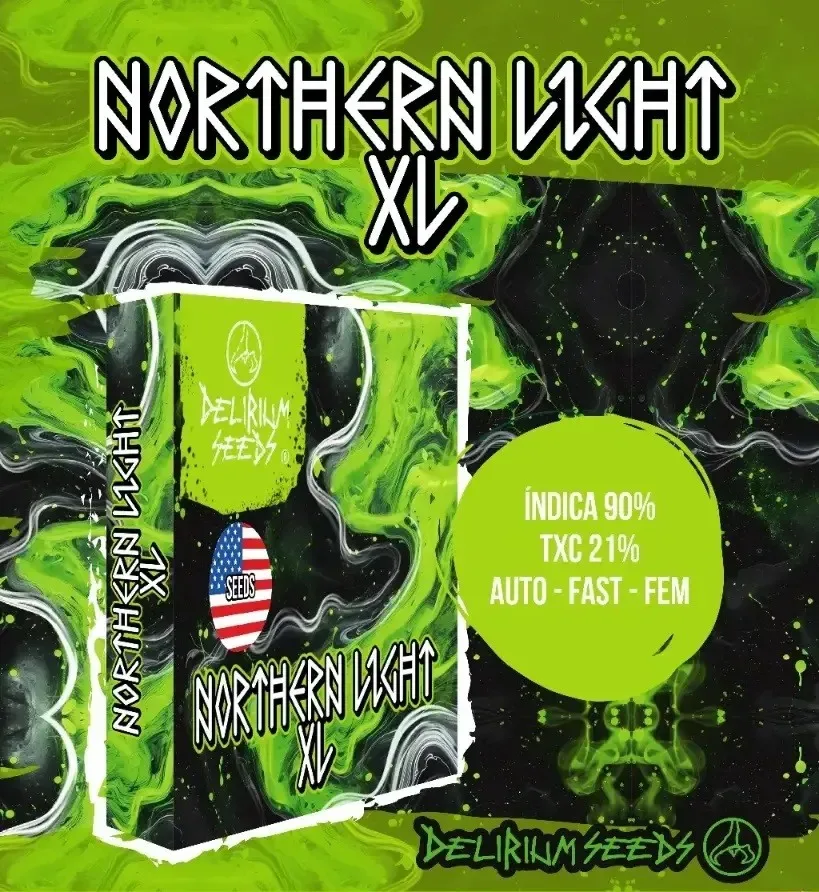 Northen light xl auto x4 Delirium seeds1