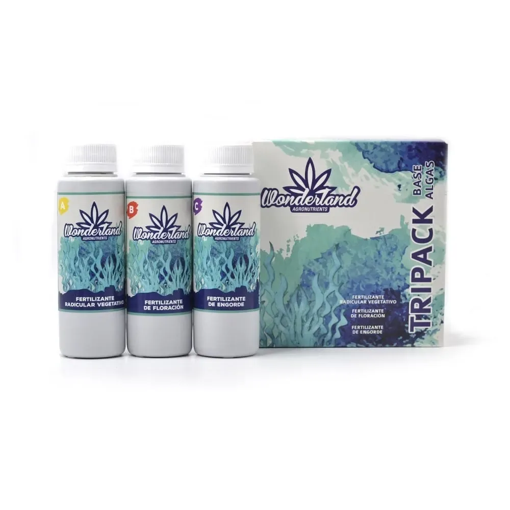 Tripack organico base de algas 250ml Wonderland + Semilla2