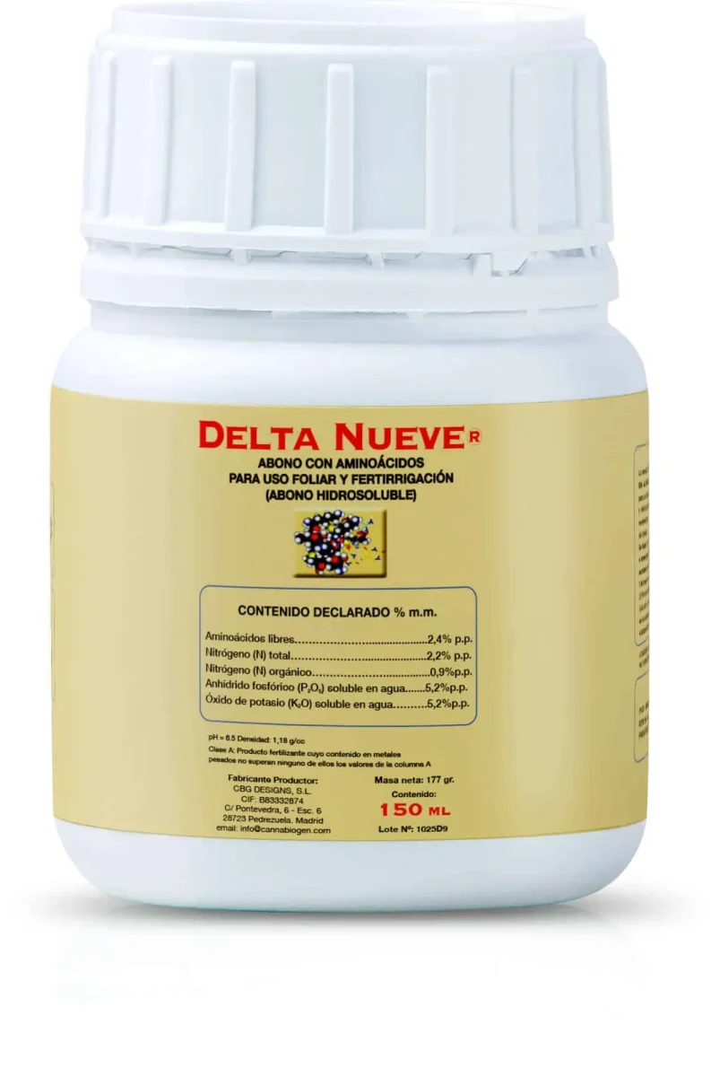 Delta nueve 150ml Cbg1