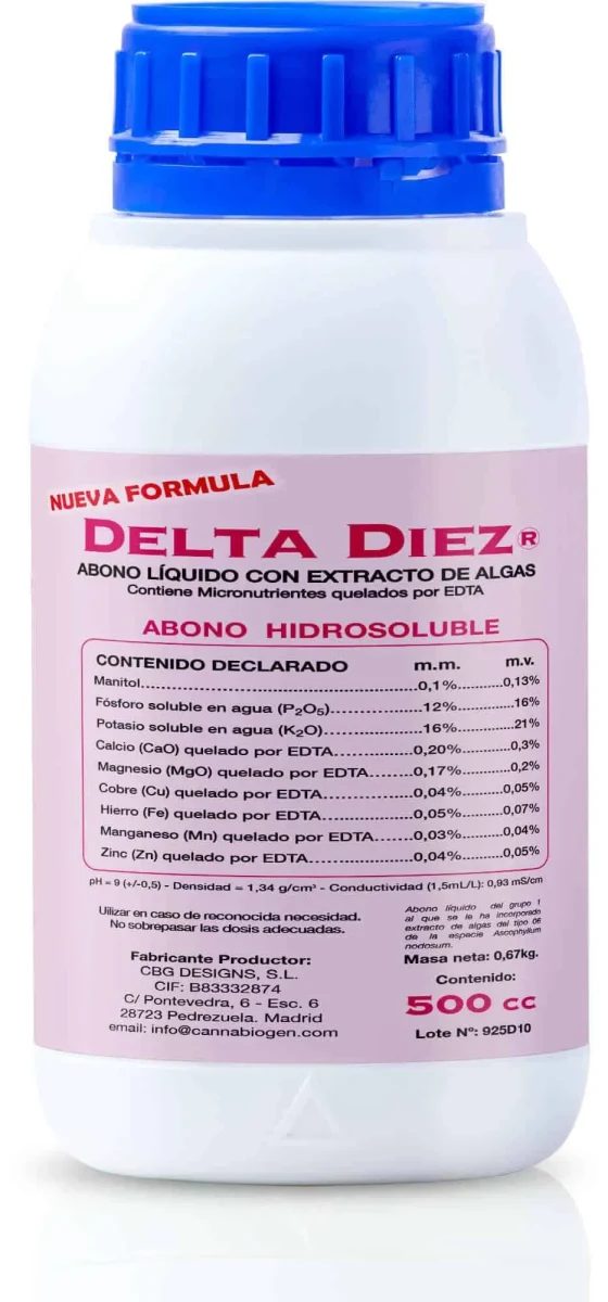 Delta diez 500ml Cbg1