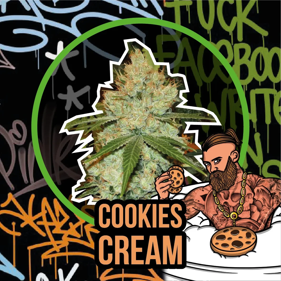 Cookies cream auto x4 Delirium seeds2