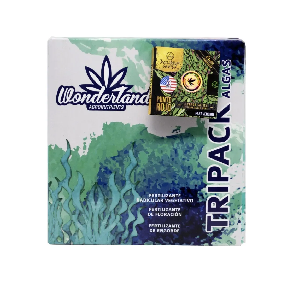 Tripack organico base de algas 250ml Wonderland + Semilla4