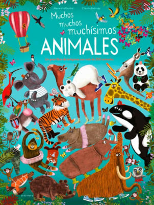 MUCHOS MUCHISIMOS ANIMALES   9788414024386