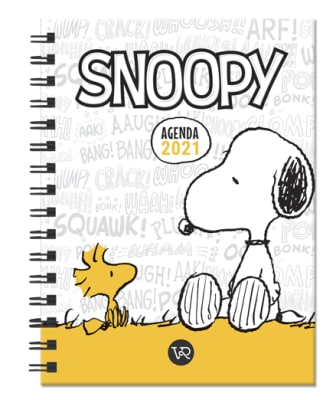 AGENDA SNOOPY 2021 BLANCA   7798083706157