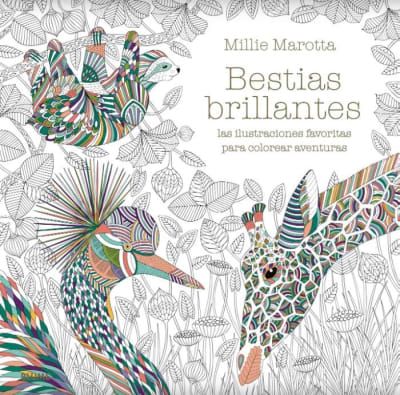BESTIAS BRILLANTES PARA COLOREAR   9788417757885