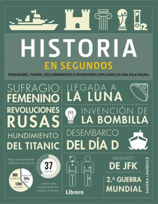 HISTORIA EN SEGUNDOS   9789463594257