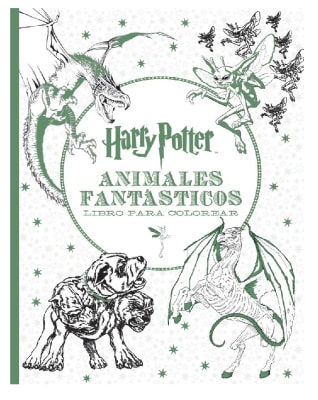 ANIMALES FANTASTICOS LIBRO PARA COLOREAR