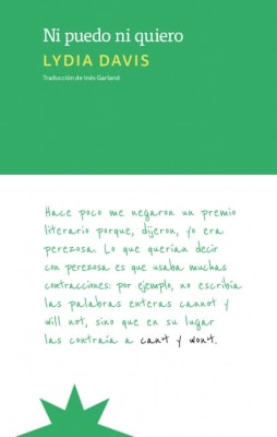 NI PUEDO NI QUIERO