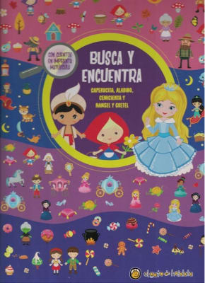 BUSCA Y ENCUENTRA CAPERUCITA ALADINO CEN