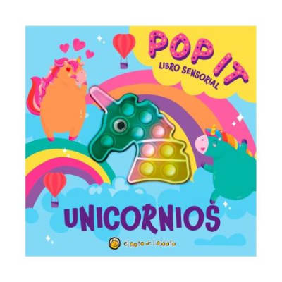 POP IT LIBRO SENSORIAL UNICORNIOS