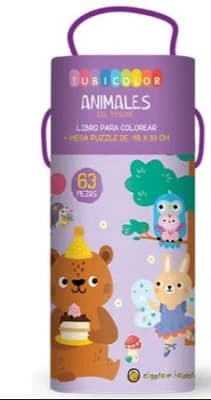 TUBI COLOR ANIMALES DEL BOSQUE