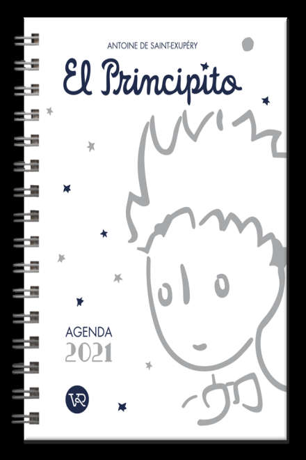 AGENDA EL PRINCIPITO 2021 BLANCA   77980837061261