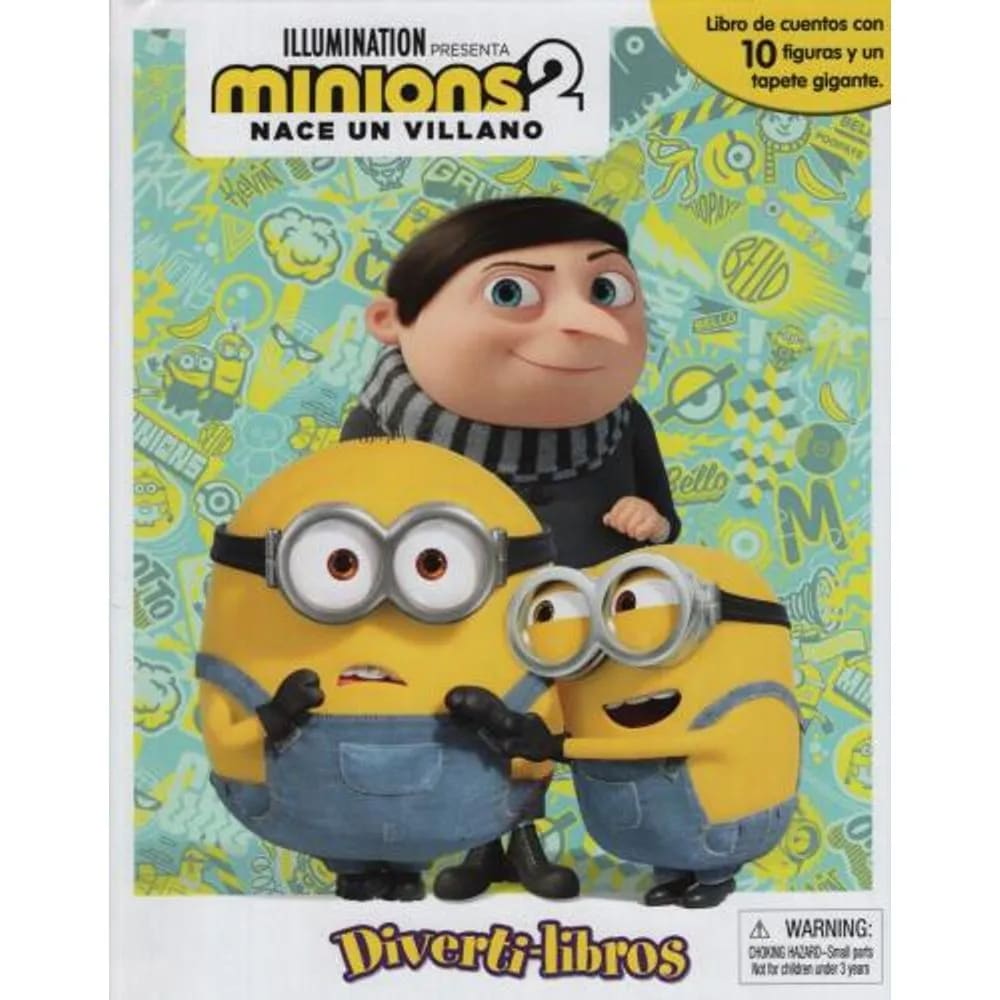 DIVERTI LIBROS MINIONS 2 (NACE UN VILLAN1