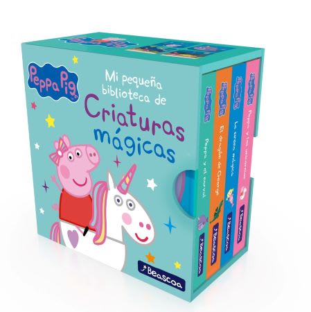 PEPPA PIG. MI PEQUEÑA BIBLIOTECA DE CRIATURAS MAGICAS1