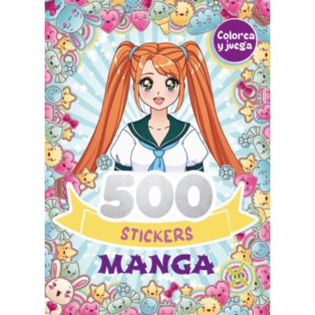 500 STICKERS MANGA1