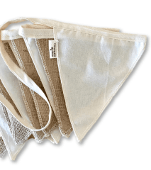 Banderines 2 colores 12 unidades