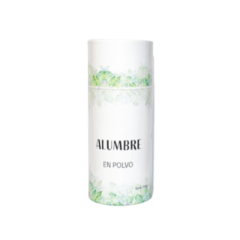 Desodorante alumbre en polvo para pies