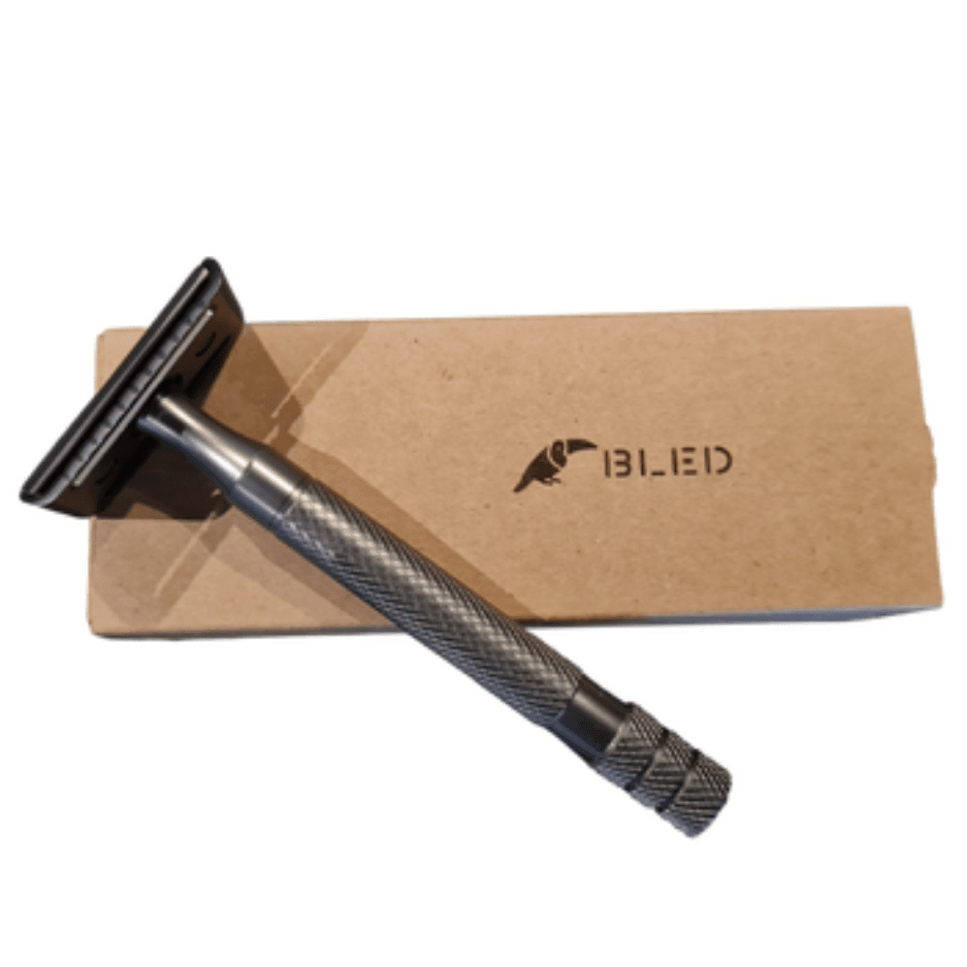 Afeitadora clásica de mango de madera2