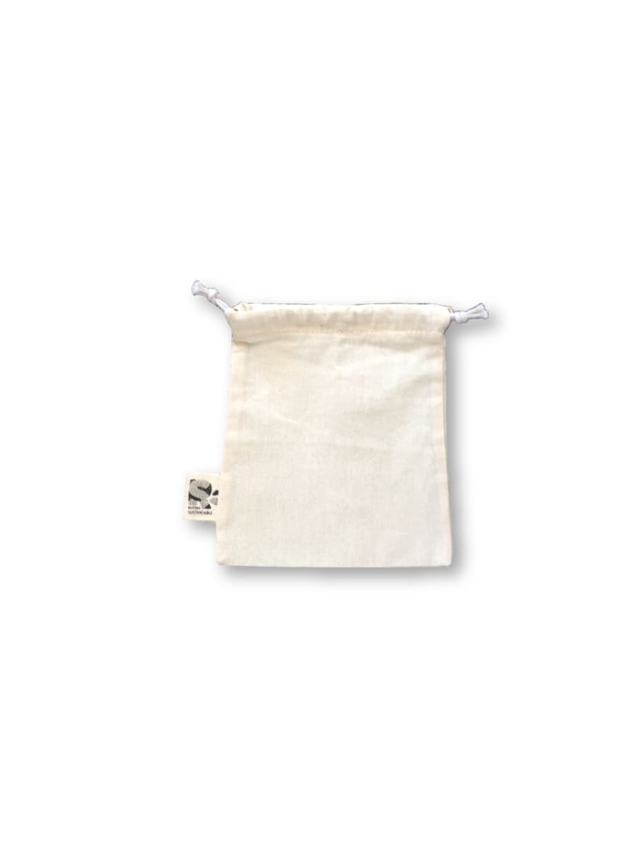 Bolsa tipo saco algodón crudo - Mini bolsita1