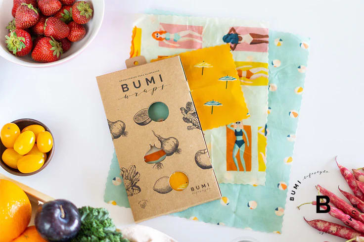 Envoltorios reutilizables pack 3 unidades2