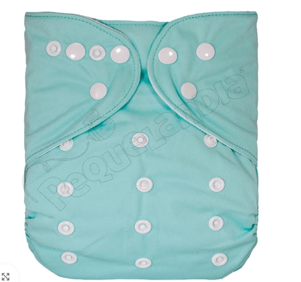 Pañal unicolor xl agua marina1