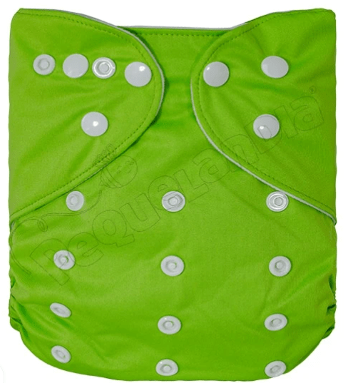 Pañal unicolor xl verde1