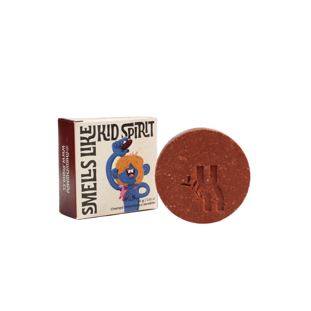 Shampoo sólido Smells like kid spirit1