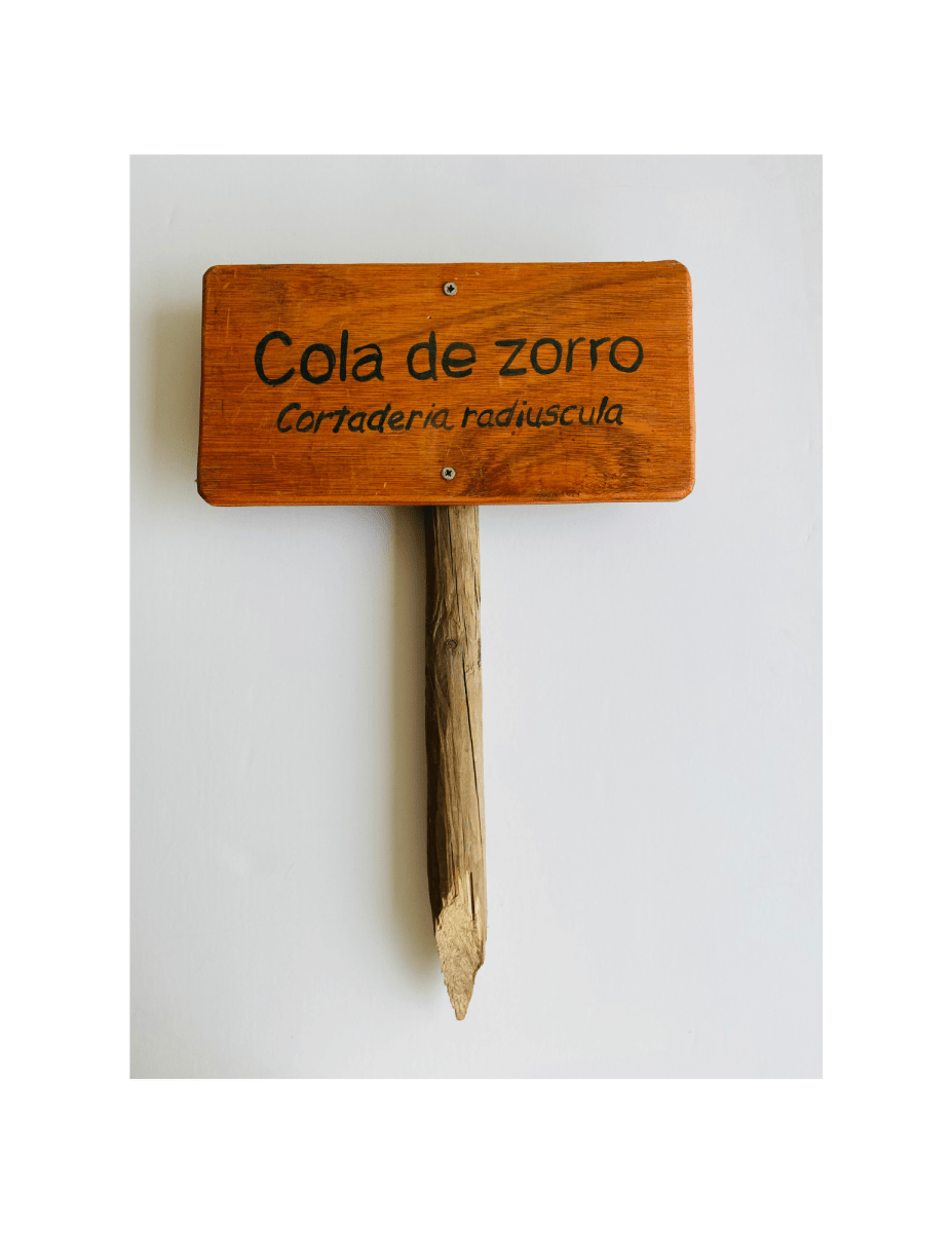 Letrero de Madera con estaca2