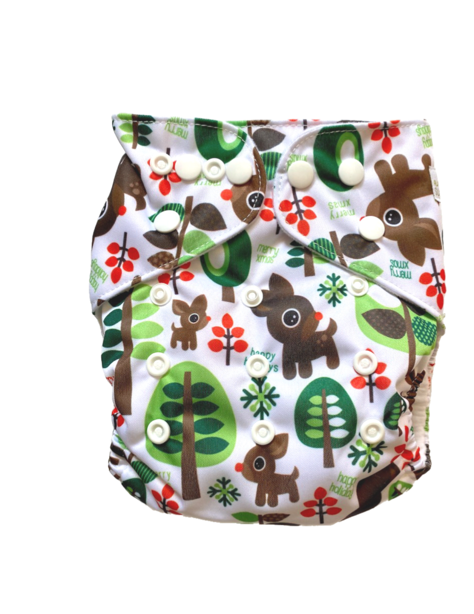 Pañales reutilizables Diseño venado1